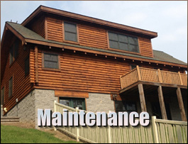  Lancaster County, Virginia Log Home Maintenance